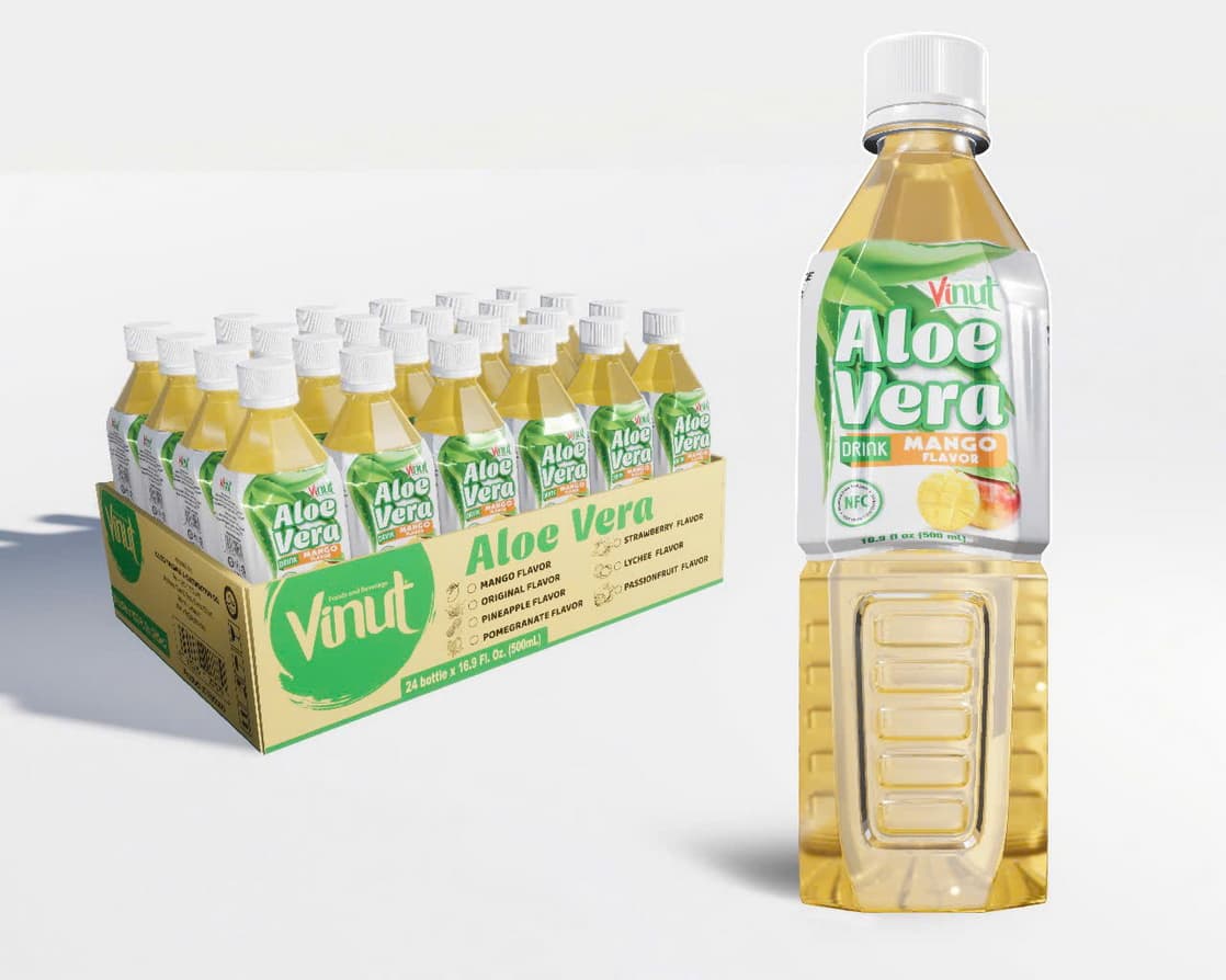 VINUT Alvejas dzēriens ar mango garšu 500ml