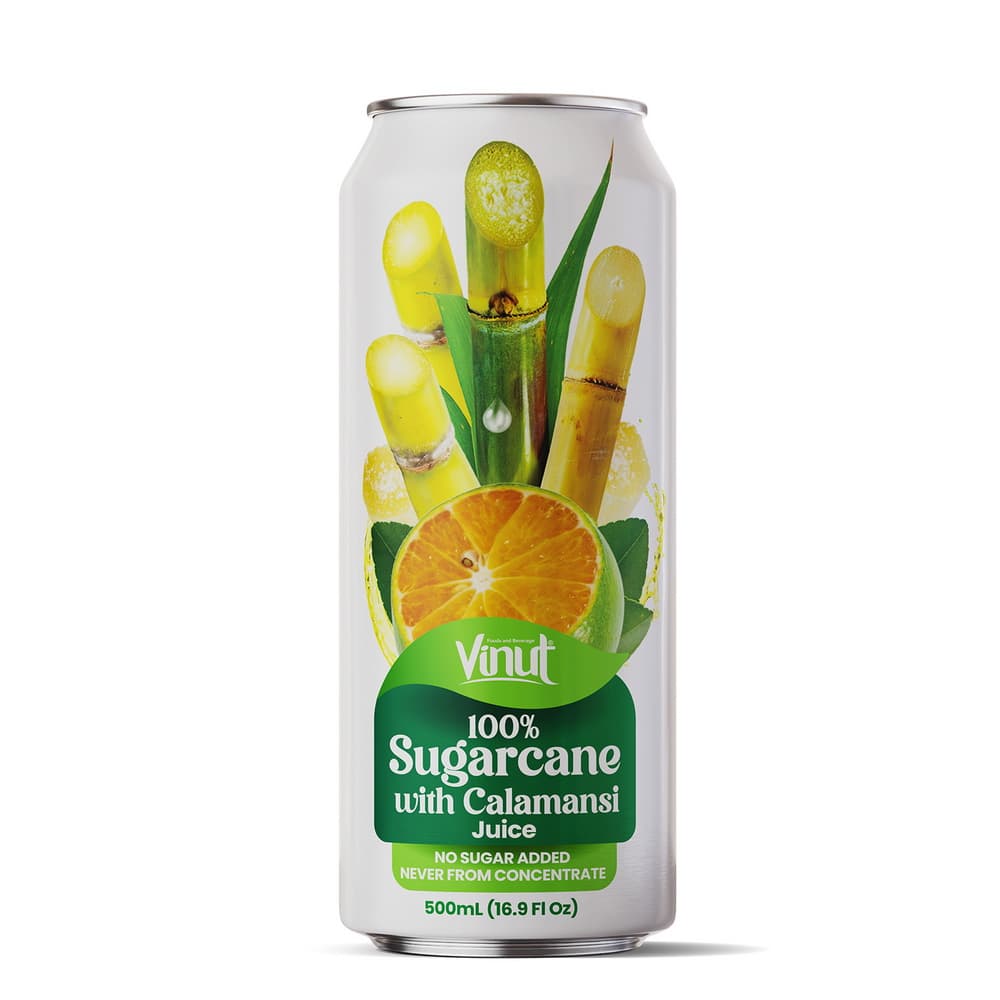 VINUT 100% cukurniedru sulas dzēriens, nav no koncentrāta, 16.9 fl oz
