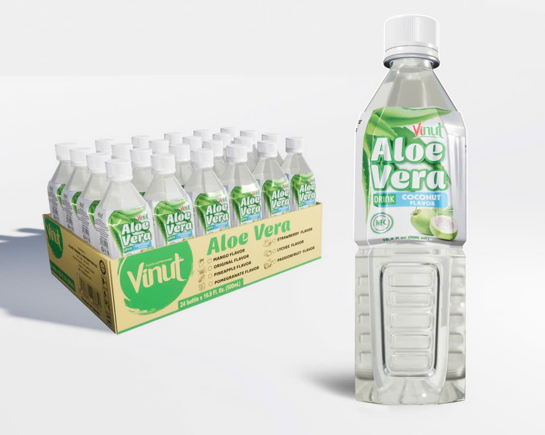 VINUT Alvejas dzēriens ar kokosriekstu garšu, 500ml