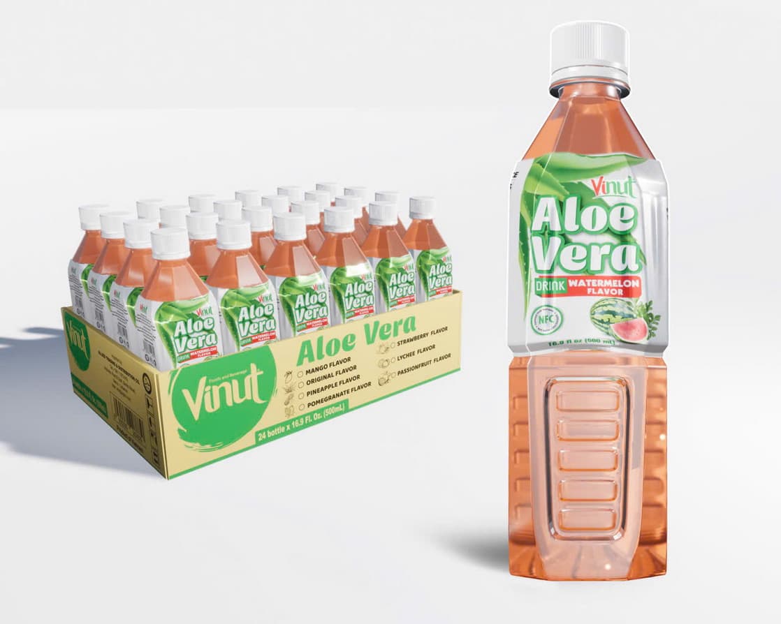 VINUT Alvejas dzēriens ar arbūza garšu 500ml