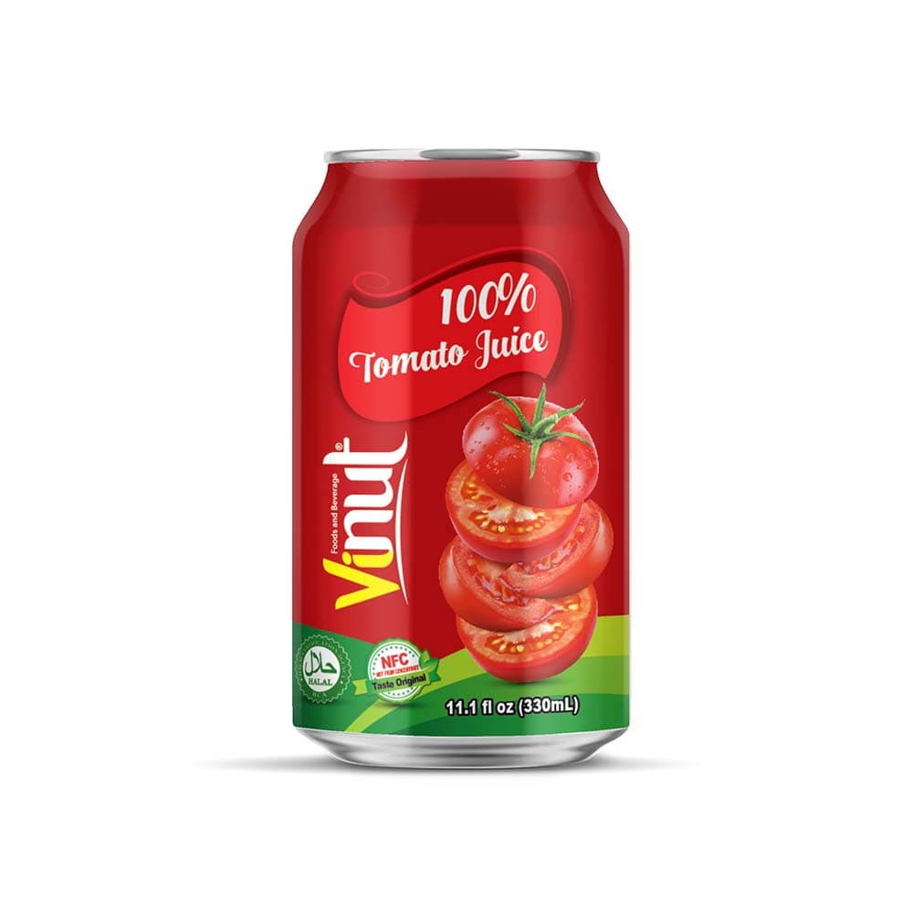 VINUT 100% Tomātu sula, 11.1 fl oz (330 ml) skārdenē