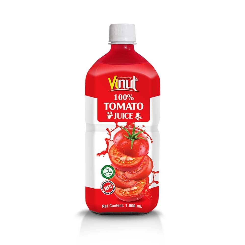 VINUT 100% tomātu sula, 33.8 fl oz (1000 ml) PET pudelē