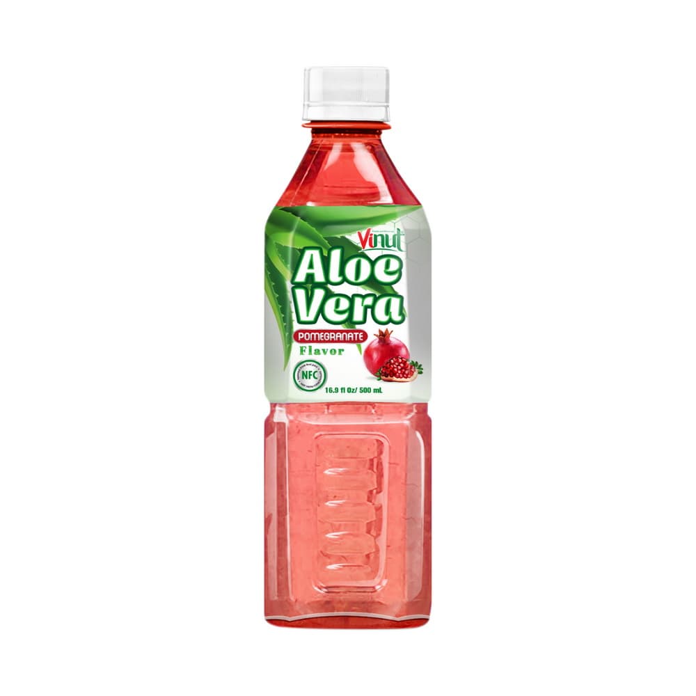 VINUT Alvejas dzēriens ar granātābolu garšu, NFC, PET pudele, 16.9 fl oz (500 mL)