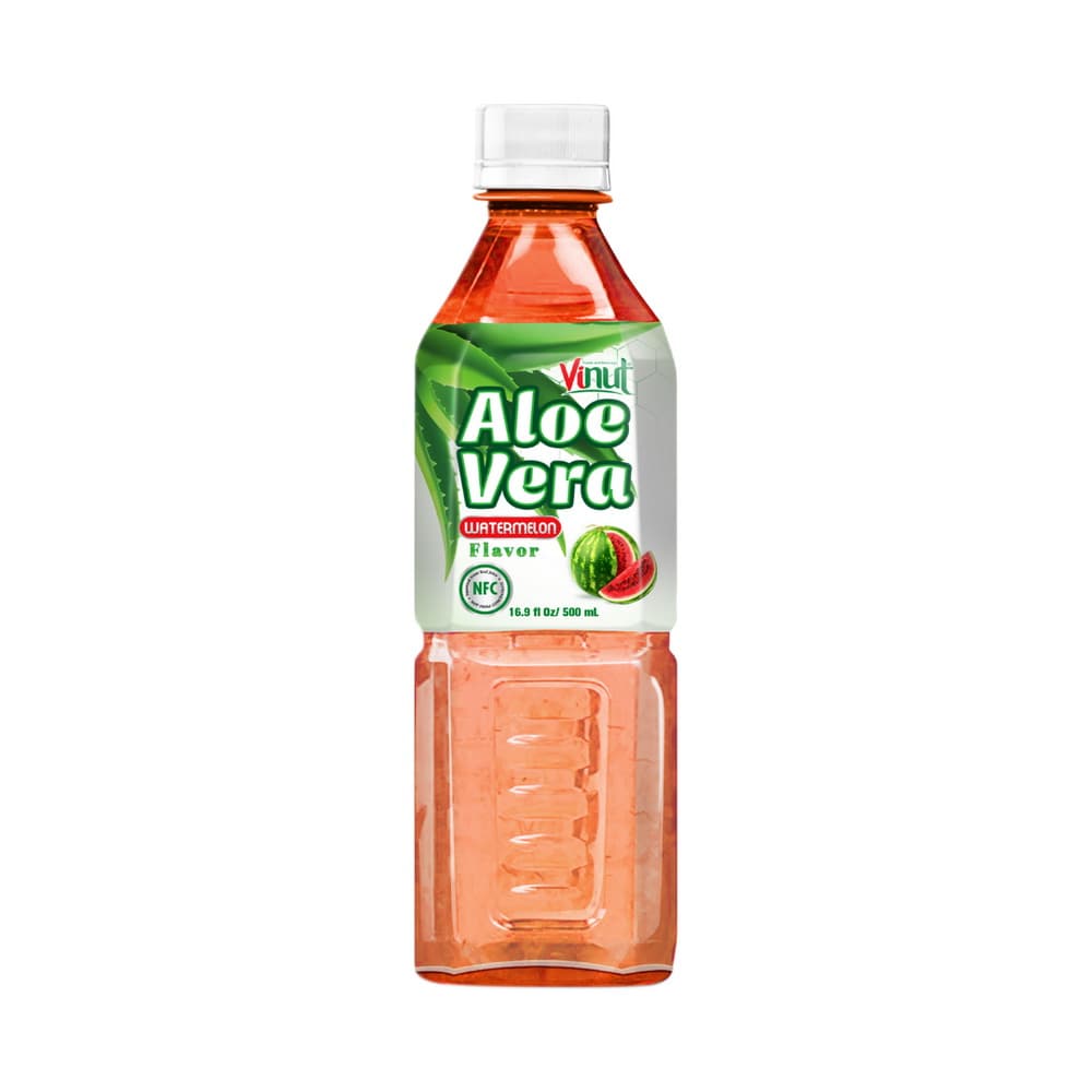 VINUT Alvejas dzēriens ar arbūzu garšu, NFC, PET pudele, 16.9 fl oz (500 mL)