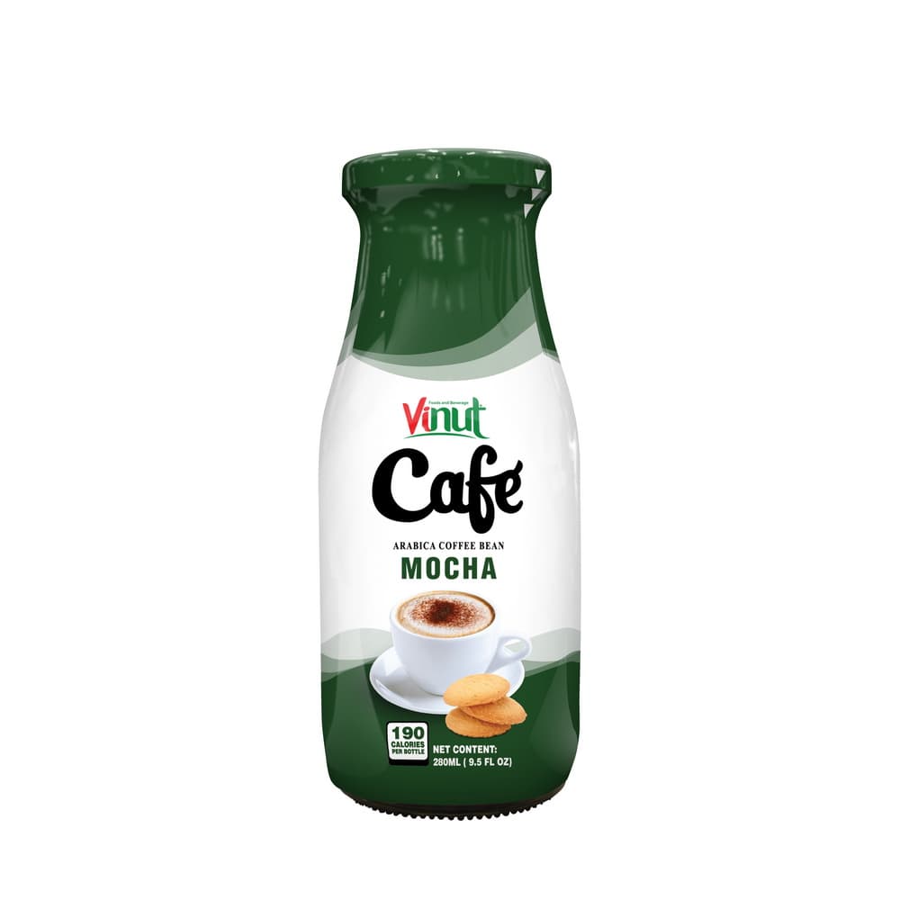 VINUT Café Mocha no Arabikas kafijas pupiņām, pudele, 9.5 fl oz 280 mL