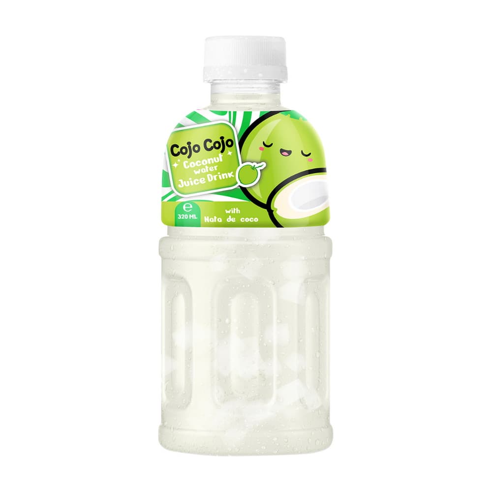 VINUT Kokosriekstu ūdens sulas dzēriens, Ar Nata De Coco, PET pudele, (320 mL)