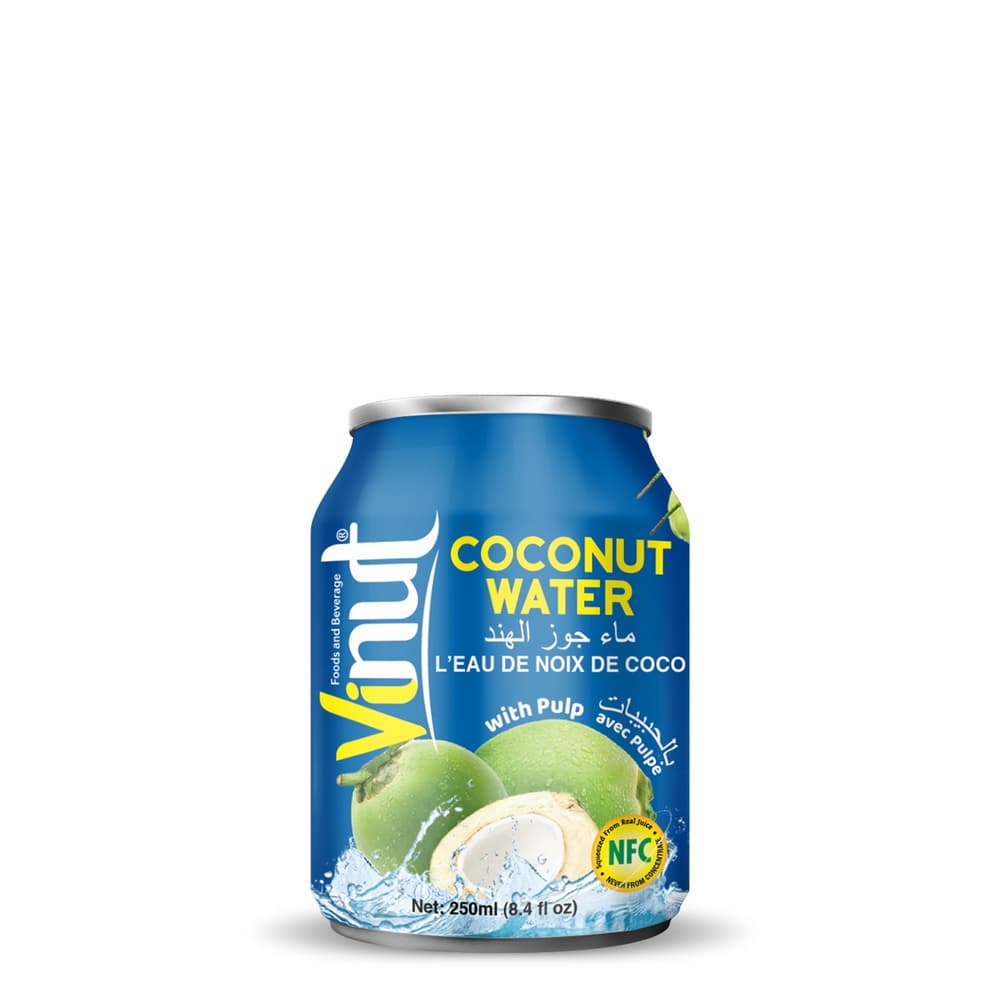 VINUT Kokosriekstu ūdens ar mīkstumu, NFC, 8.45 fl oz 250 mL