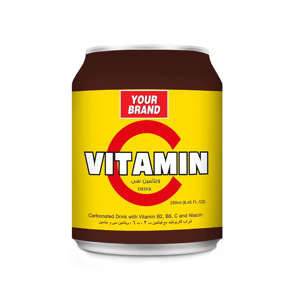 VINUT Gāzēts C vitamīna dzēriens ar vitamīniem B2, B6, C un niacīnu, 8.45 fl oz (250 mL)